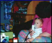 Yvonne mit dem Pariboy